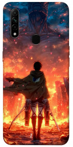 Чехол Attack on titan eren для Oppo A31