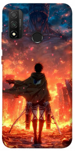 Чохол Attack on titan eren для Huawei P Smart (2020)