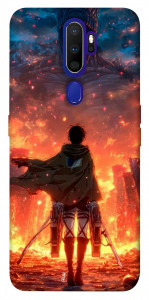 Чохол Attack on titan eren для Oppo A5 (2020)