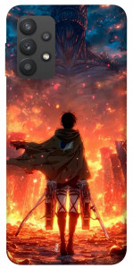 Чехол Attack on titan eren для Galaxy A32 4G