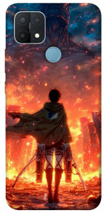 Чехол Attack on titan eren для Oppo A15