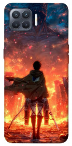 Чехол Attack on titan eren для Oppo Reno 4 Lite