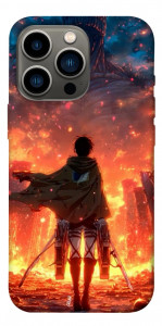 Чохол Attack on titan eren для iPhone 13 Pro