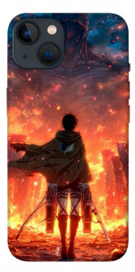 Чехол Attack on titan eren для iPhone 13