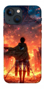 Чохол Attack on titan eren для iPhone 13 mini