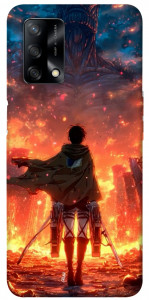 Чохол Attack on titan eren для Oppo A74 4G