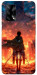 Чехол Attack on titan eren для Oppo A74 4G