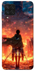 Чехол Attack on titan eren для Galaxy A22 4G