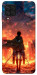 Чехол Attack on titan eren для Galaxy A22 4G