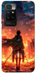 Чохол Attack on titan eren для Xiaomi Redmi 10