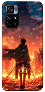 Чехол Attack on titan eren для Xiaomi Poco M4 Pro 5G