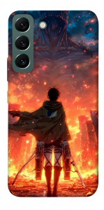 Чехол Attack on titan eren для Galaxy S22