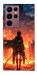 Чехол Attack on titan eren для Galaxy S22 Ultra