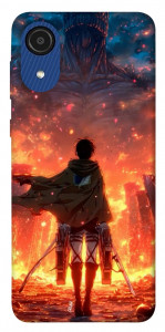 Чехол Attack on titan eren для Galaxy A03 Core