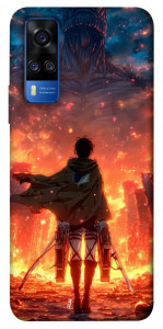 Чехол Attack on titan eren для Vivo Y51a