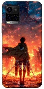 Чохол Attack on titan eren для Vivo Y33s