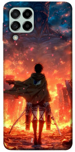 Чохол Attack on titan eren для Galaxy M53