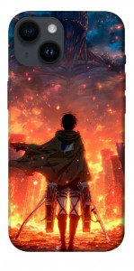 Чехол Attack on titan eren для iPhone 14