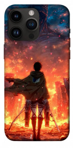 Чохол Attack on titan eren для iPhone 14 Pro Max