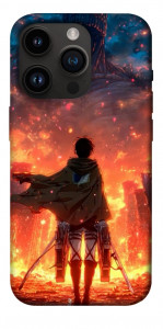 Чехол Attack on titan eren для iPhone 14 Pro