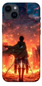 Чохол Attack on titan eren для iPhone 14 Plus