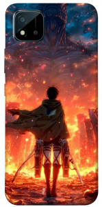 Чохол Attack on titan eren для Realme C20