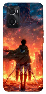 Чохол Attack on titan eren для Oppo A76 4G