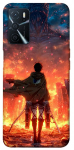 Чохол Attack on titan eren для Oppo A54s