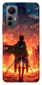 Чехол Attack on titan eren для Xiaomi 12 Lite