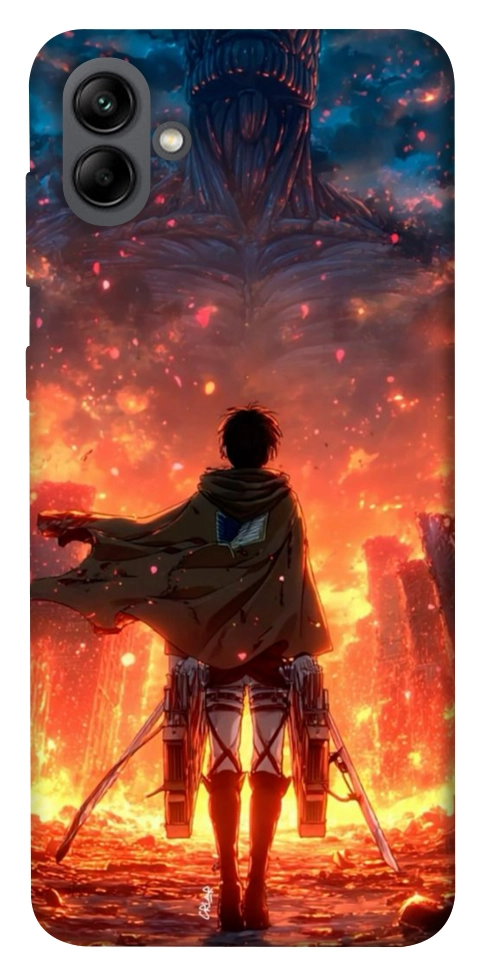 Чехол Attack on titan eren для Galaxy A04