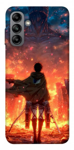 Чехол Attack on titan eren для Galaxy A04s