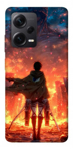 Чохол Attack on titan eren для Xiaomi Redmi Note 12 Pro 5G