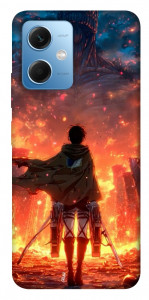 Чохол Attack on titan eren для Xiaomi Redmi Note 12 5G