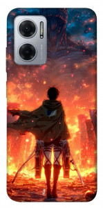 Чохол Attack on titan eren для Xiaomi Redmi Note 11E