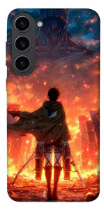 Чохол Attack on titan eren для Galaxy S23
