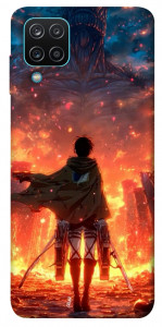 Чехол Attack on titan eren для Galaxy M12