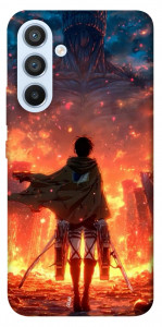 Чохол Attack on titan eren для Galaxy A54 5G