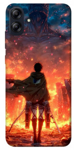 Чохол Attack on titan eren для Galaxy A04e