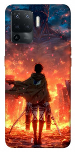 Чохол Attack on titan eren для Oppo Reno 5 Lite