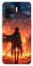 Чехол Attack on titan eren для Oppo Reno 5 Lite