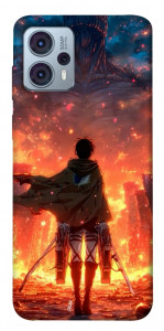 Чехол Attack on titan eren для Motorola Moto G23