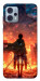 Чехол Attack on titan eren для Motorola Moto G23