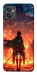 Чехол Attack on titan eren для Motorola Moto G32