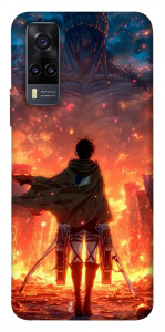Чохол Attack on titan eren для Vivo Y31