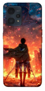 Чохол Attack on titan eren для Realme 9 4G 