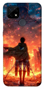 Чохол Attack on titan eren для Realme C21