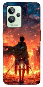 Чохол Attack on titan eren для Realme GT2