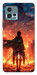 Чехол Attack on titan eren для Motorola Moto G72
