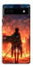 Чехол Attack on titan eren для Google Pixel 6A