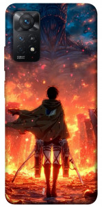 Чохол Attack on titan eren для Xiaomi Redmi Note 12 Pro